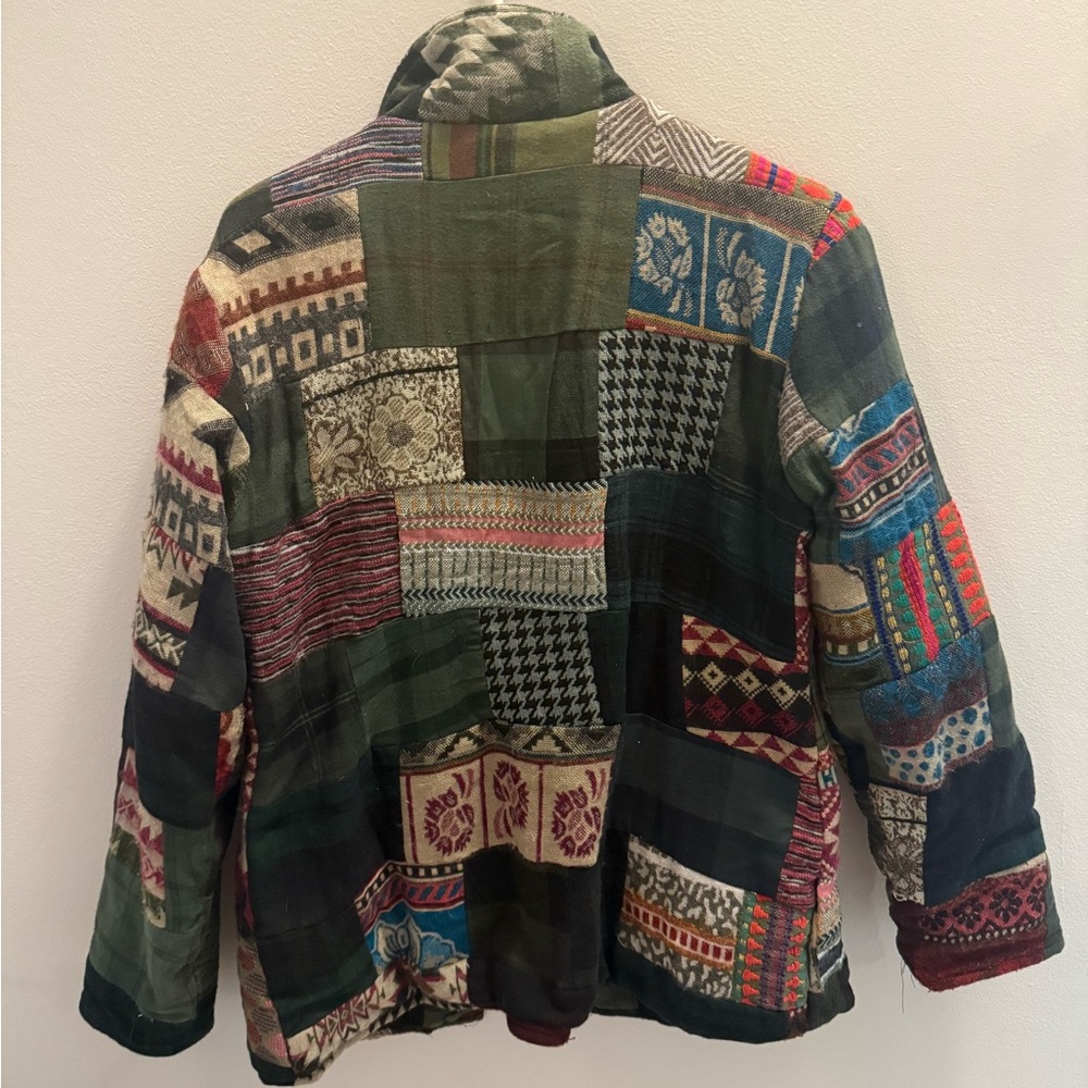 Sacred Threads Patchwork Jacket - image 2